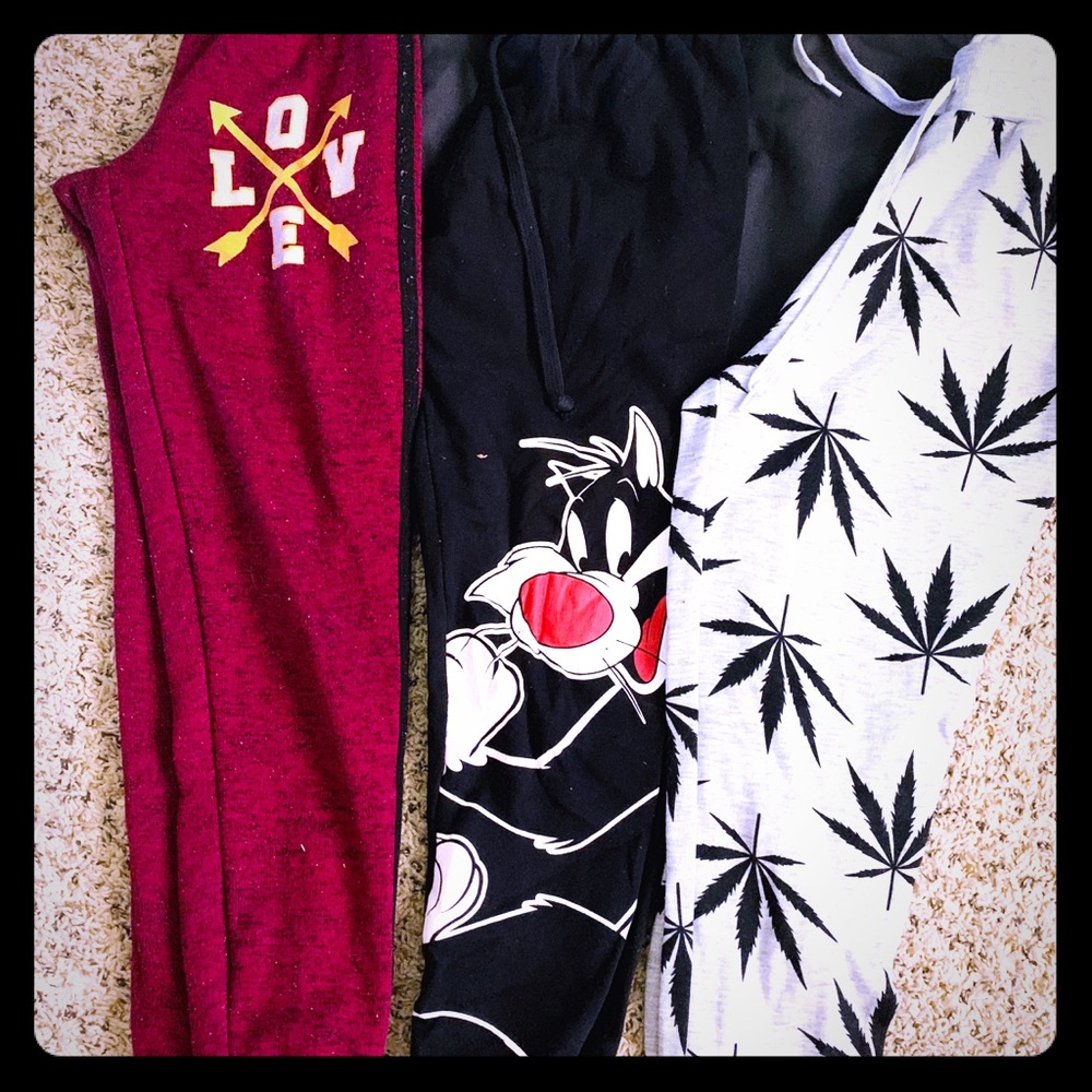 3pairs Of sweats